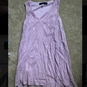 Blue Rain Boutique Short Lace Dress. Woman’s Size S.